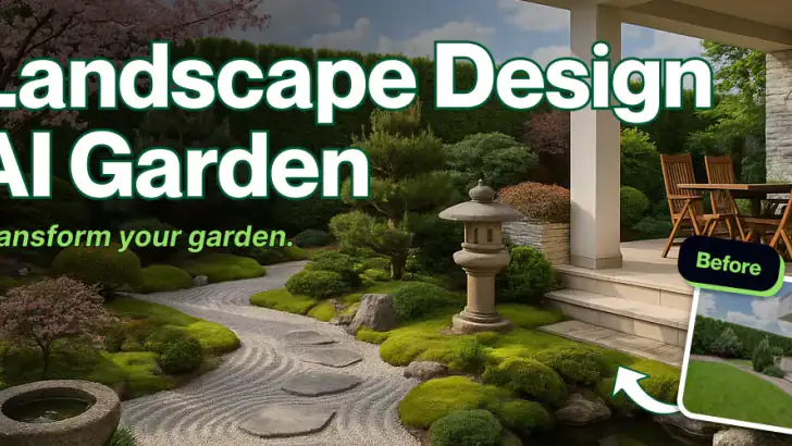 Landscape Design - AI Garden feature graphic