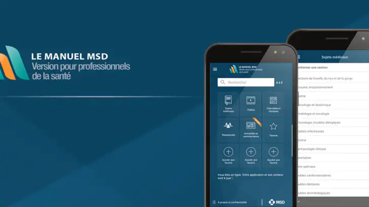 Le Manuel MSD Professionnel feature graphic