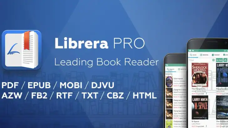 Librera PRO: Bokleser feature graphic