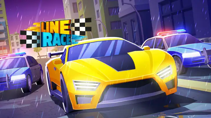 Line Race: Police Pursuit feature graphic