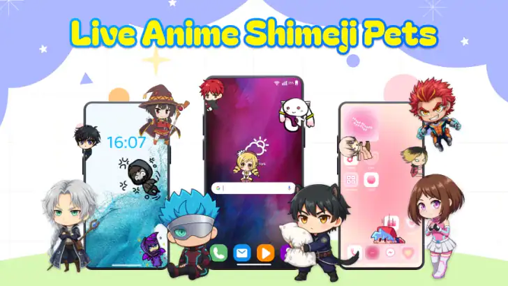 Live Anime Shimeji Pets feature graphic