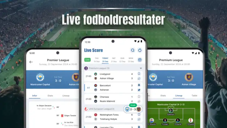 Live Score Football feature graphic