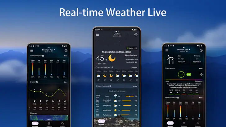 Local Weather Forecast - Radar feature graphic