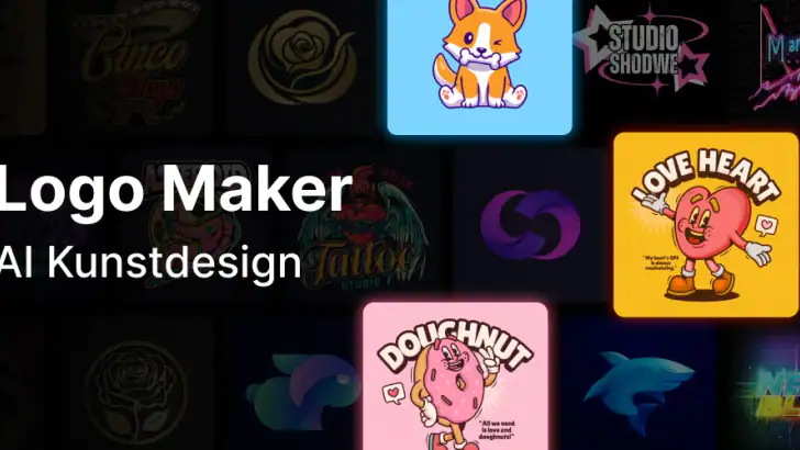 Logo Maker - AI Kunstdesign feature graphic