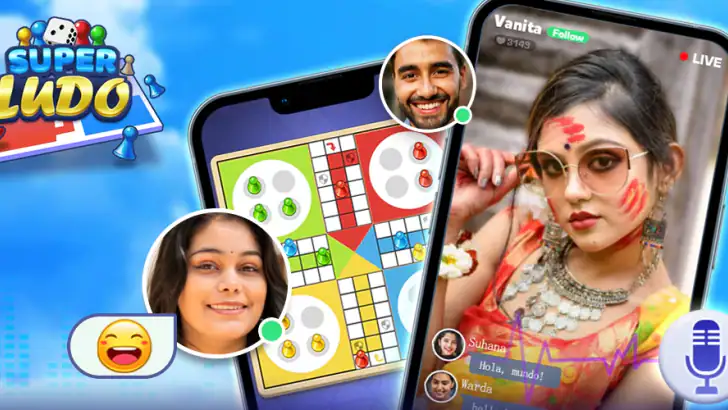 Ludo Super: Fun Board Game feature graphic