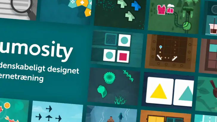Lumosity - Hjernetræning feature graphic