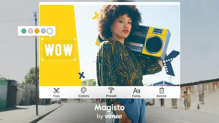 Magisto Video Editor & Maker feature graphic