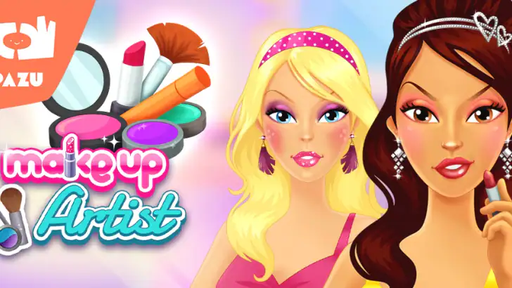 Makeup Piger - Spil til børn feature graphic