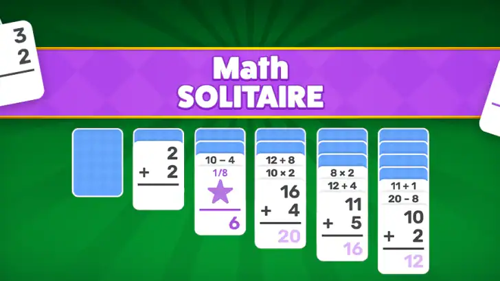 Math Solitaire: Brain Puzzle feature graphic