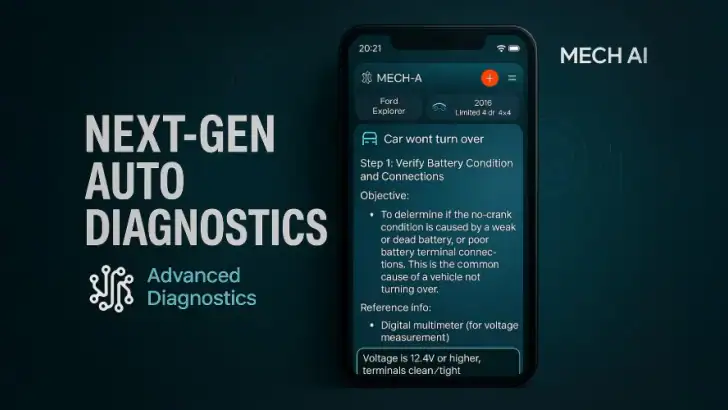 MECH AI: Diagnostic & Repair feature graphic