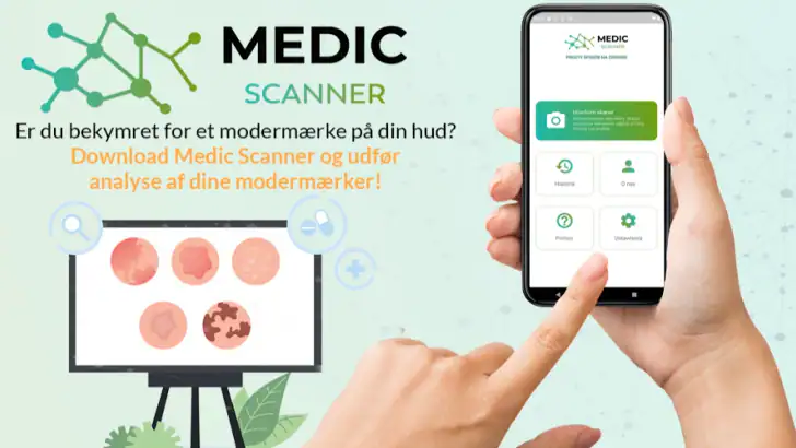 Medic Scanner - hudanalyse feature graphic
