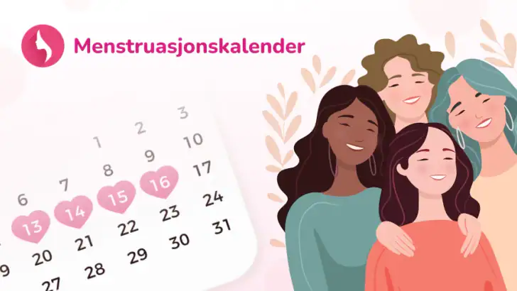 Menstruasjonskalender feature graphic