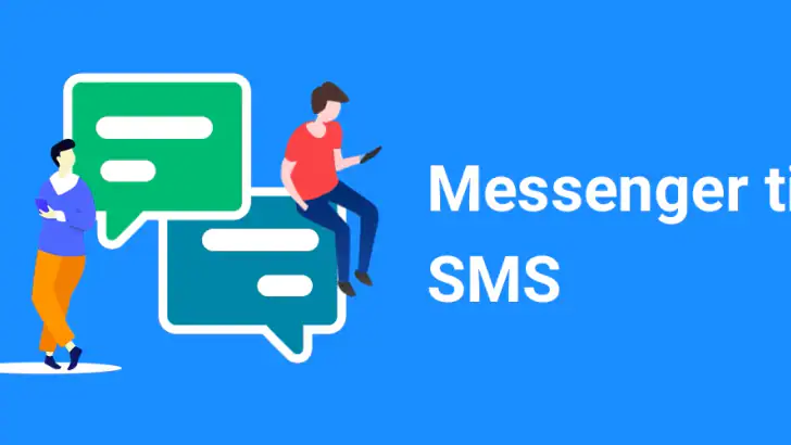 Messenger SMS - Tekstbeskeder feature graphic