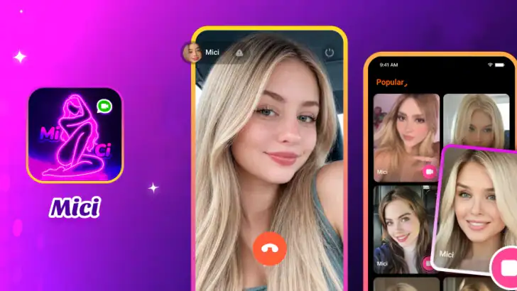 Mici - Call & Meet feature graphic
