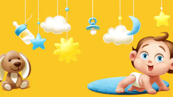 Min baby tracker. Amme app feature graphic