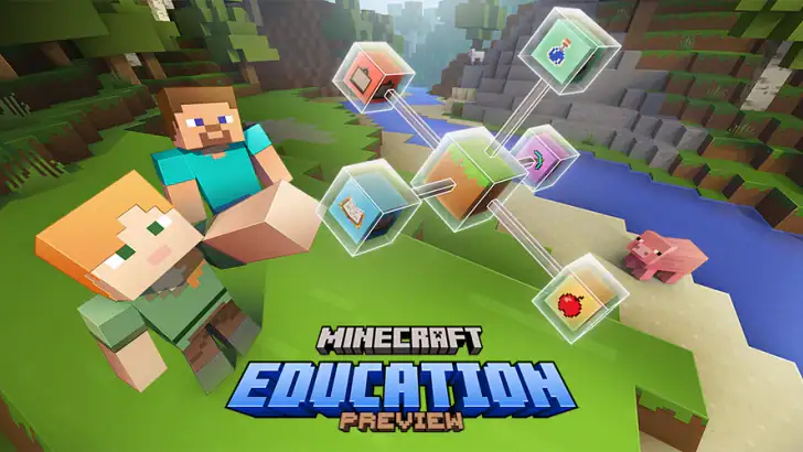 Minecraft Education Preview feature graphic