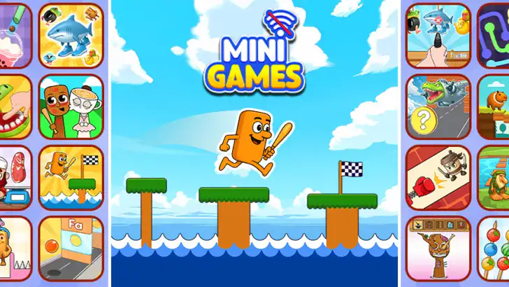 Mini Games: Brainrot Challenge feature graphic