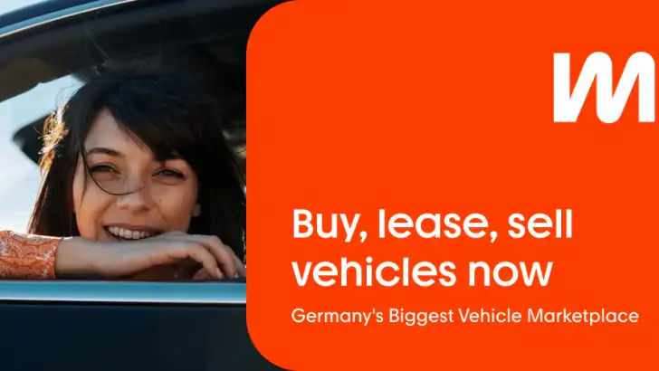 mobile.de - car market feature graphic