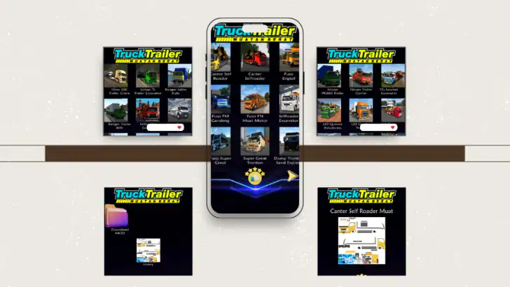 Mod Truck Trailer Muatan Berat feature graphic