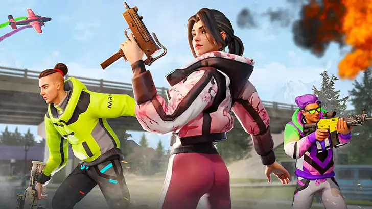 Modern Arena Battle Royale PVP feature graphic