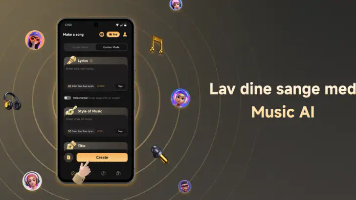 Musik AI: Sanggenerator feature graphic