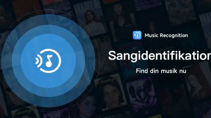 Musikgenkendelse - Song finder feature graphic