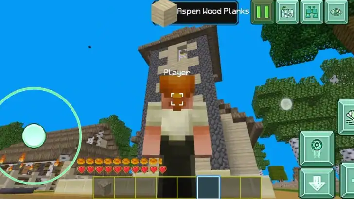 MyCraft Crafting Building Game feature graphic