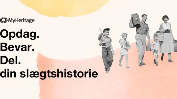 MyHeritage: Stamtræ og DNA feature graphic