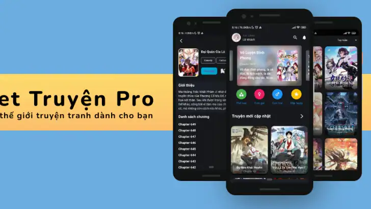 Net Truyện Pro feature graphic