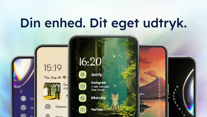 Niagara Launcher ‧ Startskærm feature graphic