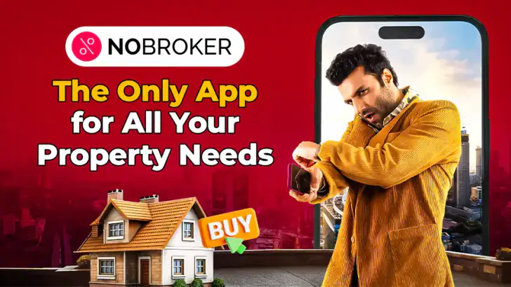 NoBroker Rent, Buy, Sell Flats feature graphic