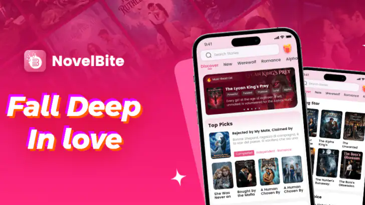 NovelBite - Stories & Novels feature graphic