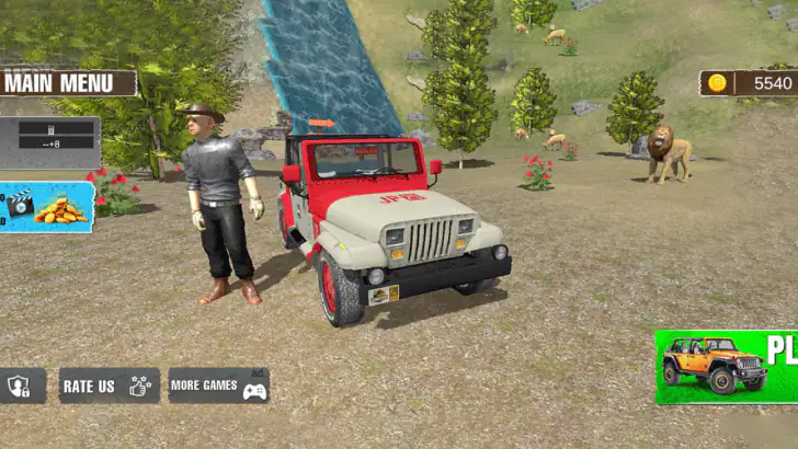 Offroad Mountain Car Driving feature graphic