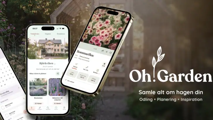 Oh!Garden - hage & dyrking feature graphic
