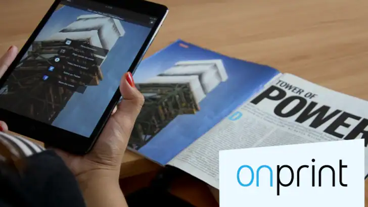 ONprint - The Connected Print feature graphic
