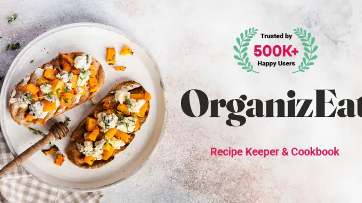 OrganizEat: Recipe Keeper Book feature graphic