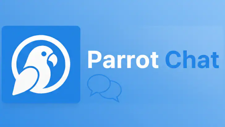 Parrot Chat – Messages & Calls feature graphic