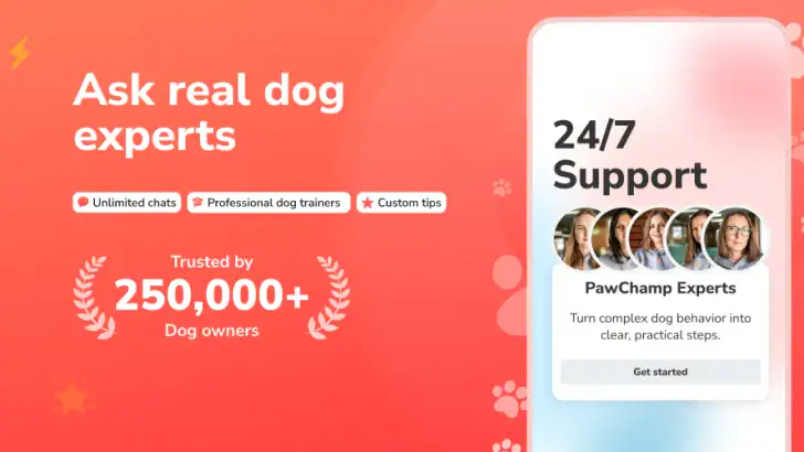 PawChamp - Dog Training & Care feature graphic