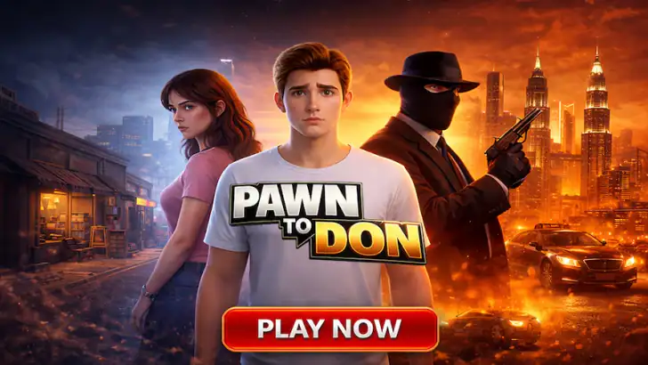 Pawn to Don Mafia Crime Story feature graphic