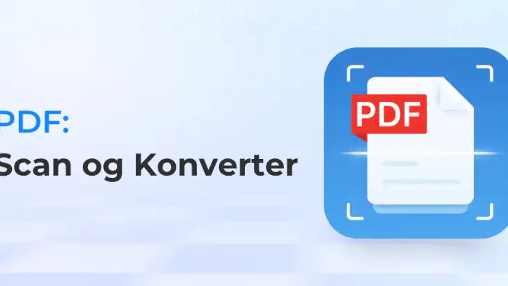 PDF: Scan og Konverter feature graphic