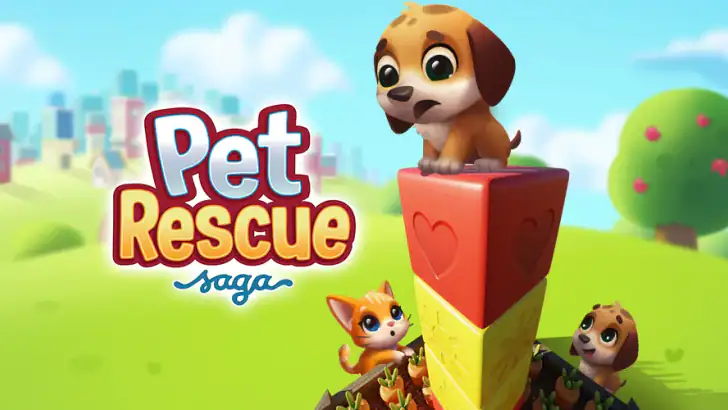 Pet Rescue Saga feature graphic