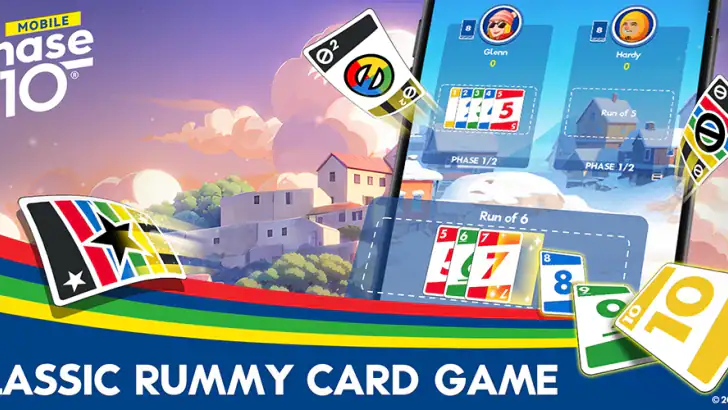 Phase 10: Casual Card Game feature graphic