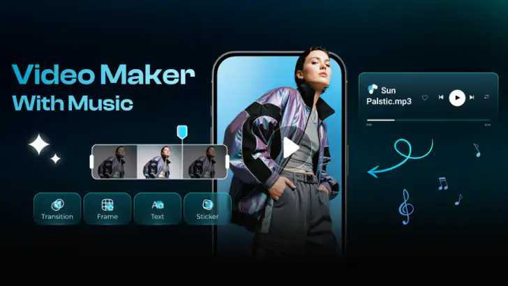 Photo Editor Video Maker AI feature graphic
