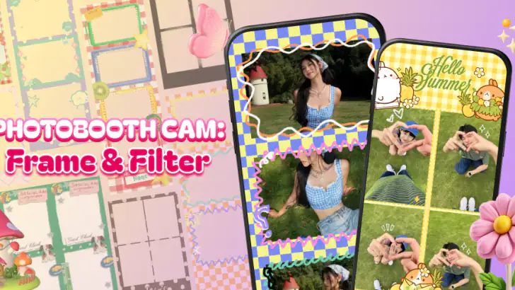 PhotoBooth Cam: Frame & Filter feature graphic