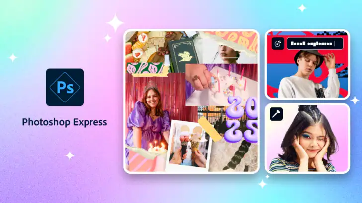 Photoshop Express-Fotoeditor feature graphic