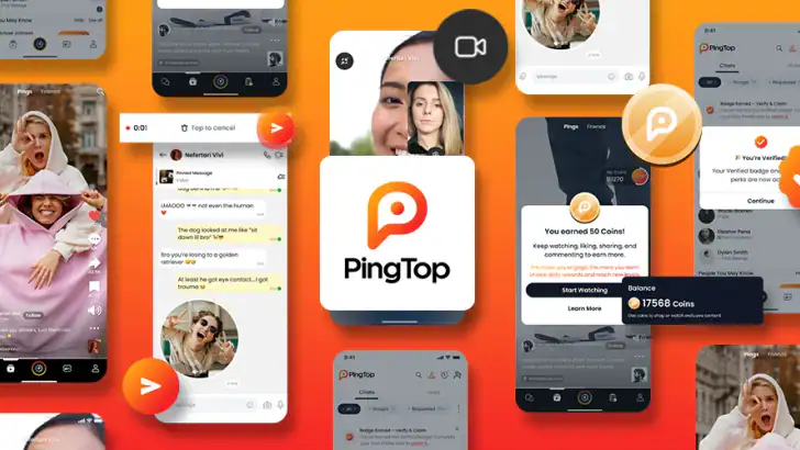 PingTop feature graphic