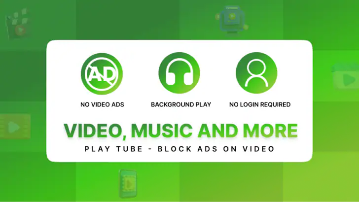 Play Tube - Block Ads on Video feature graphic