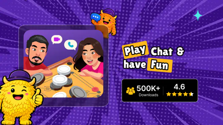 PlayChat- Play Games & Chat feature graphic