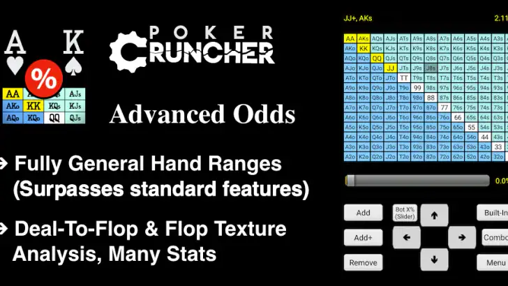 PokerCruncher - Advanced Odds feature graphic