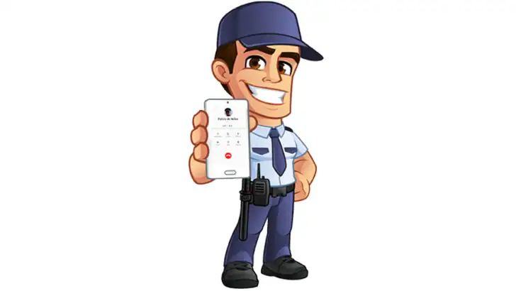 Policia de Niños Llamada Falsa feature graphic